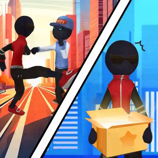 Stick Rope Hero